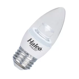 Halco 5W LED Bulb Dimmable, E26, Candelabra - 2700K - Image 1