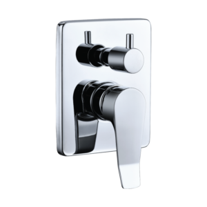 CAE Pescara 2-Way Concealed Lever Handle Shower Mixer - Chrome - Image 1