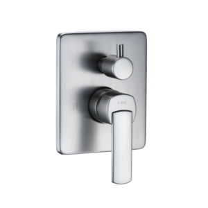 CAE Siena 2-Way Concealed Lever Handle Tub/Shower Mixer - Spot Free Stainless Steel - Image 1