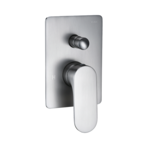 CAE Montella 2 Way Tub/Shower Faucet - Spot Free Stainless Steel - Image 1