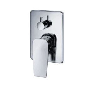 CAE Lecco 2-Way Concealed Lever Handle Tub/Shower Mixer - Chrome