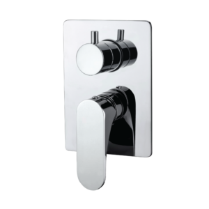 CAE Montella Concealed 3-Way Shower/Bath Mixer - Chrome - Image 1