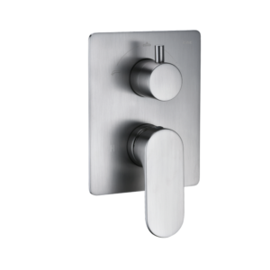 CAE Montella Concealed 3-Way Shower/Bath Mixer - Spot Free Stainless Steel - Image 1