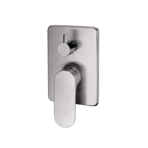 CAE Montella 2 Way Tub/ Shower Faucet - Spot Free Stainless Steel - Image 1