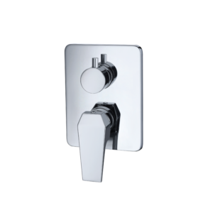 CAE Andria 3-Way Concealed Shower/Bath Mixer - Chrome - Image 1