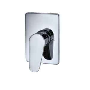 CAE Ledro 1-Way Concealed Lever Handle Shower Mixer - Chrome - Image 1