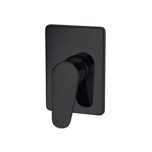 CAE Ledro 1-Way Concealed Lever Handle Shower Mixer - Matte Black - Image 1