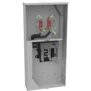 Ringless Horn Bypass Main Breaker 10-Circuit Overhead/Underground Combination Meter Socket Load Center w/200 amp breaker - Image 3
