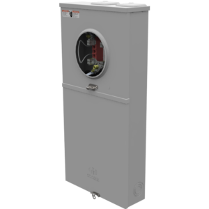 Ringless Horn Bypass Main Breaker 10-Circuit Overhead/Underground Combination Meter Socket Load Center w/200 amp breaker - Image 2