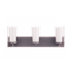 Craftmade Texture 3 Light Wall Sconce - Natural Iron/Vintage Iron - Image 3