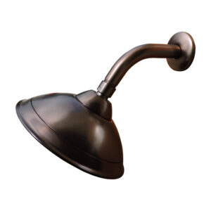 CAE 3-Function Round Shower Head with 6" Shower Arm - Oil Rubbed Bronze - Image 2