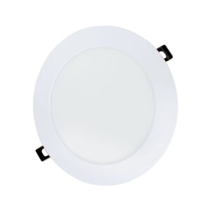 GOLED Round Panel Light in White Finish Size: 6 1/8 Inch - Image 1