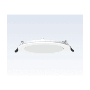 GOLED 6" Round Panel Light in White Finish - Image 1