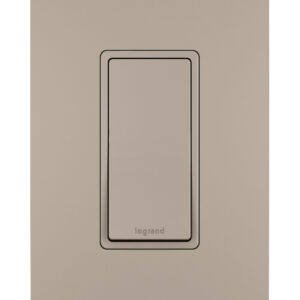 Legrand radiant® Single-Pole Switch 15A,120/277V, NICKEL - Image 1