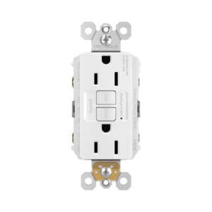 Legrand Radiant Spec Grade 15 Amp Self-Test GFCI Receptacle 125V - White - Image 3