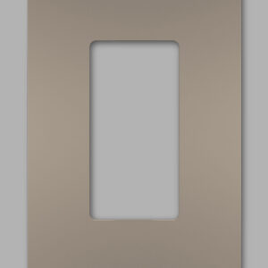 Legrand radiant® One-Gang Screwless Wall Plate, Nickel - Image 2