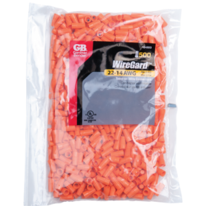 Gardner Bender WireGard Twist-on Wire Connector-Orange 500/Bag - Image 1