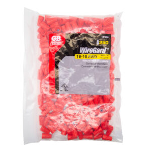 Gardner Bender WireGard Twist-on Wire Connector-Red 250/Bag - Image 1