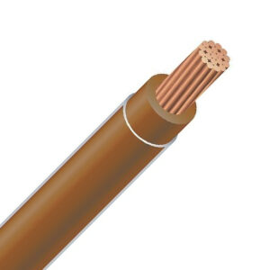 #10 19 SD CU SIMpull THHN WIRE, BROWN - Per ft - Image 1
