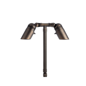 Kichler 12V Male and Female Riser 12" - Centennial Brass - Image 3
