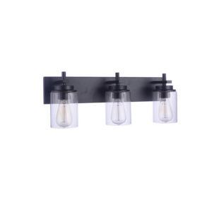 Craftmade Reeves 3 Light Vanity - Flat Black - Image 1
