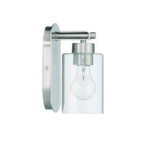 Craftmade Hendrix 1 Light Wall Sconce - Brushed Polished Nickel - Image 2