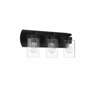 Craftmade Hendrix 3 Light Vanity - Flat Black - Image 1