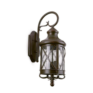 LEDSC4 Morfeo E14 3-Light 60 Watt Wall Mounted Light Rusted/Oxide Brown - Image 1