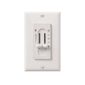 3 Speed Hunter Fan and Light Dual Slide Wall Control - Image 1