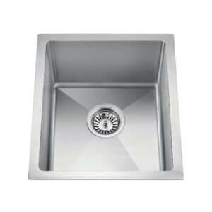 Glacier PL1518 15-1/4 x 17-3/4” Single Bowl Undermount Sink, Depth 9” - Image 1