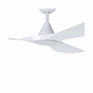 Eglo Surfline Fan 60" Matte White with light - DC Motor - Image 2