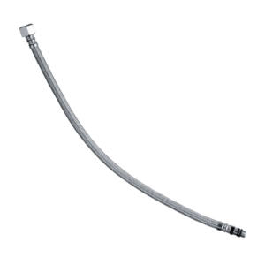 CAE Braided Steel M10 Male*3/8" Female Flex Line - 20" - Image 1