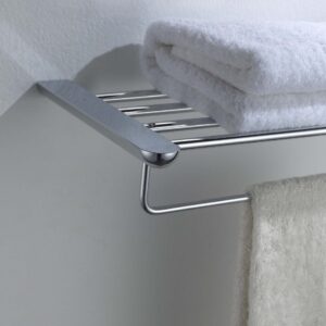 CAE Towel Bar Shelf Double 9501 Series - Chrome - Image 2