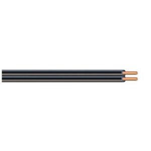 10-104CU 2C Low Voltage Landscape Lighting Cable-Direct Burial Cable-Black - Per Foot - Image 1