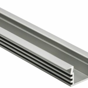 Trulux 39.4" Double Flange Recessed Mount Anodized Aluminum Extrusion - Image 1