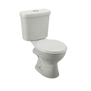 FV Parma P158 P-Trap Single Flush Toilet - White - Image 1