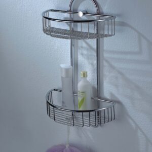 CAE Shower Basket Double Moon 9510 Series - Chrome - Image 1