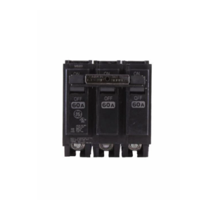 GE 60 Amp 3" Triple-Pole Circuit Breaker - Image 1