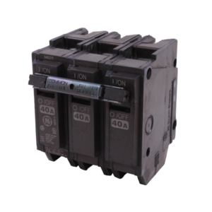 GE 40 Amp 3" Triple-Pole Circuit Breaker - Image 1