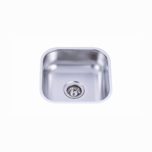 Glacier PL8221 16” Single Bowl Under-mount Sink, Depth 8” - Image 1