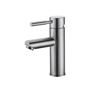 CAE Milana Single Lever Vanity Faucet with Pop-up Waste - Brushed Nickel - Image 1