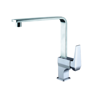 CAE Andria Single Lever Pull-Down Kitchen Faucet - Chrome - Image 1