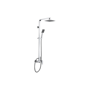 CAE Andria 3-Way Single Lever External Rain Shower Mixer - Chrome - Image 1