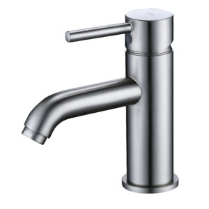 CAE Stick Lever Vanity Faucet - Spot Free Stainless Steel - Image 1