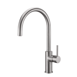 CAE Single Lever Kitchen Faucet with Swivel Spout - Spot Free Stainless Steel - Image 1