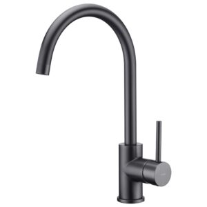CAE York Single Lever Kitchen Faucet with Swivel Spout - Gun Grey - Image 1