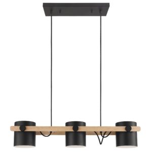 Eglo Hornwood 3-Light Pendant - Image 1
