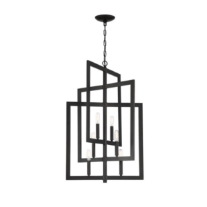 Craftmade Portrait 6 Light Chandelier - Espresso - Image 1