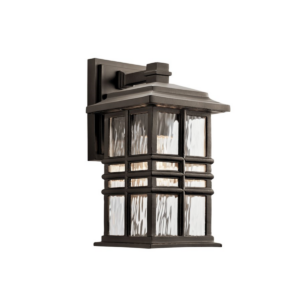 Kichler Beacon Square Outdoor Wall Light, Olde Bronze - Image 1