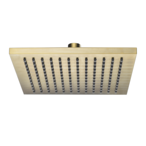 CAE Square 8" Shower Head - Matte Gold - Image 1